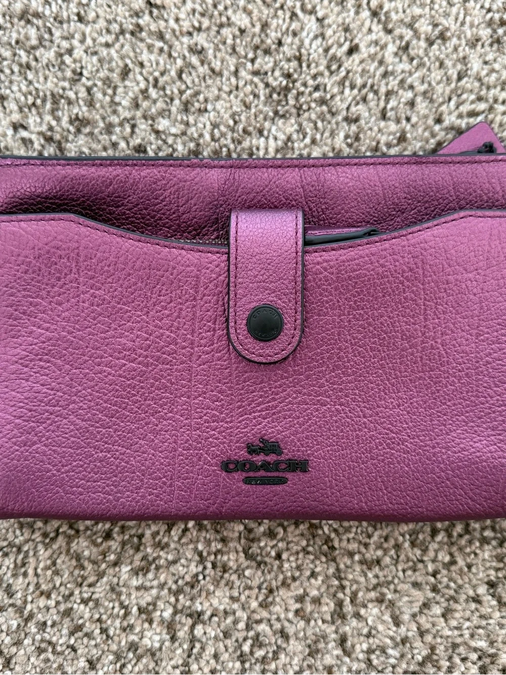 COACH Pop Up Messenger Shoulder Wallet 31a